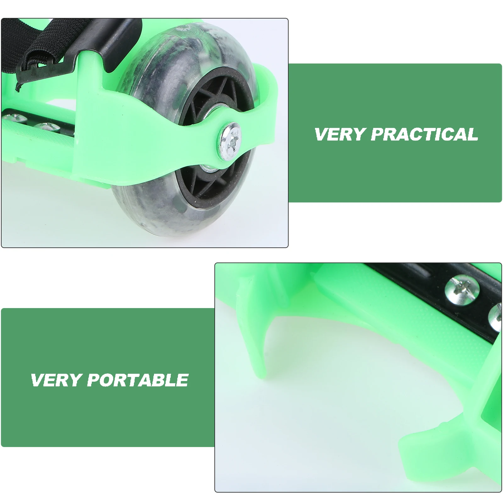 1 زوج متوهجة طاحونة تضيء الزلاجات للأطفال في الهواء الطلق الرياضة الأسطوانة الأحذية قابل للتعديل الأطفال عجلة كعب الزلاجات هدية #3