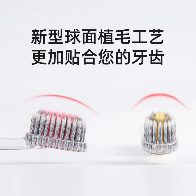 Toothbrush Soft Bristles Individually Packaged Olive Head Roman Column Elastic Interdental Brush Toothbrush