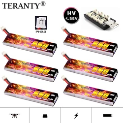 1-10Pcs TERANTY 1S 550mAh 3.8V 80C/160C 4.35V HV Lipo Battery PH2.0 Plug for BetaFPV 65S UK65 Blade Inductrix UR65 Tiny Drone