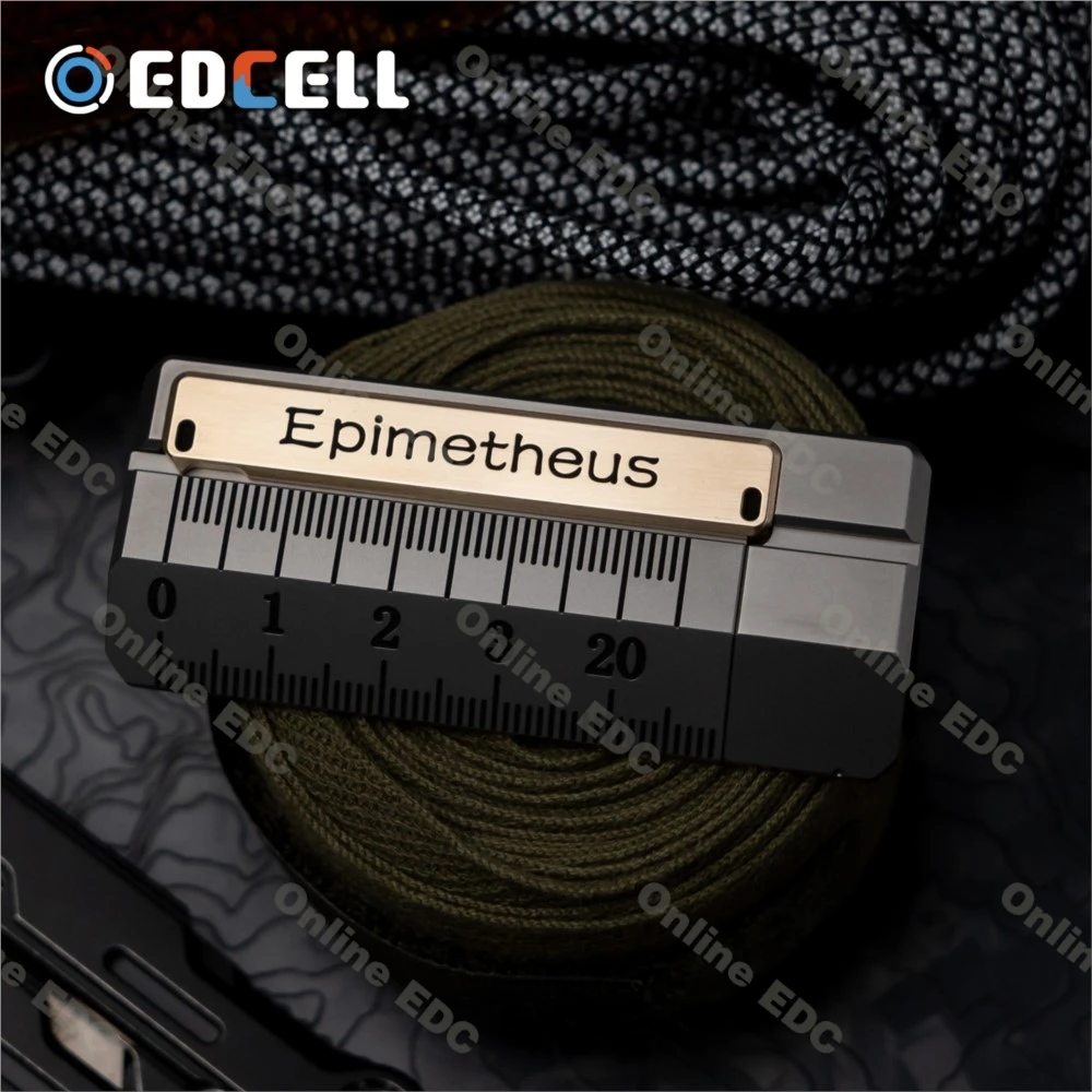 WANWUEDC & ROGUE مسطرة الإخداع الذاتي أدوات الدفع الميكانيكية EDC أدوات مكتب الإجهاد Escritorio ألعاب التوحد