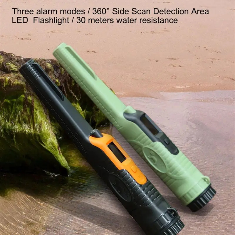 2024 New Upgrade Locator and Waterproof Handheld Professional Locating Pinpoint Rod Metal Detector Gold Finder with 9V battery