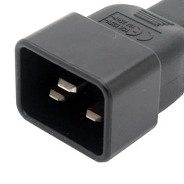 Новый адаптер переменного тока IEC 320 C13 к C20, преобразователь переменного тока IEC 15A на 10A, 16A на 10A, разъем питания C20 16A на C13 10A