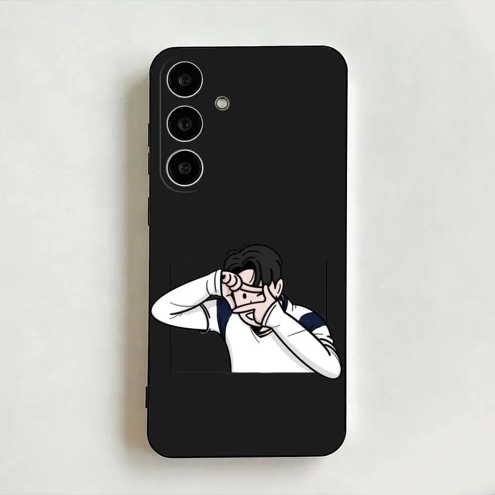 

Son Heung-min Football star Phone Case For Samsung Galaxy A73,A72,A71,A70,A53,A52,Cover Others Soft Black Shell ll