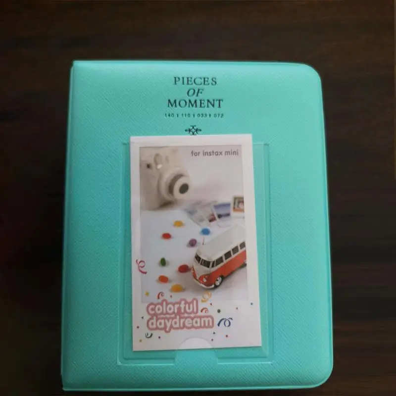 Tempat kartu foto penyimpanan kapasitas besar inci untuk Fujifilm Instax Mini11 Mini 12 64 kantong tas Album gambar