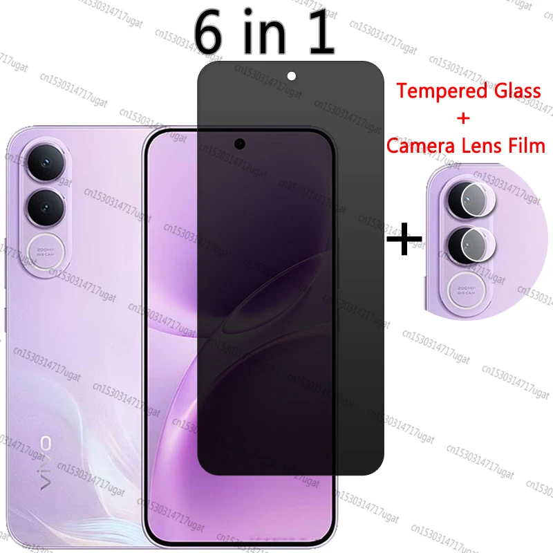 

Privacy Screen Protector For Vivo V70 FE Privacy Screen Protector Vivo V70 FE Glass For Vivo V70 FE Camera Lens Film 6.83 inch