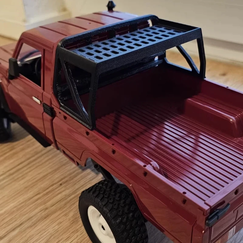 MN Rc Crawler Cargo Luggage Rack Roll Cage Fit For Mn82 Mn82p Rc Truck Upgrade Parts Exterior Accessory For Hobby Enthusiasts - view 3