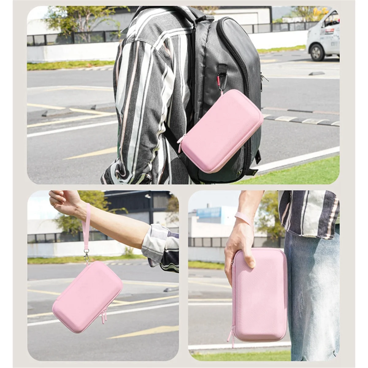 Чехол для переноски DJI Osmo Pocket 3, универсальная дорожная сумка для хранения аксессуаров Pocket 3, стандартная защита упаковки B