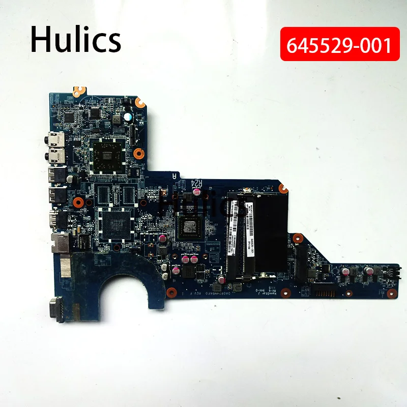 

Hulics Used Laptop Motherboard For Hp Pavilion G4 G6 G4-1000 G6-1000 Main Board DA0R24MB6F0 645529-001