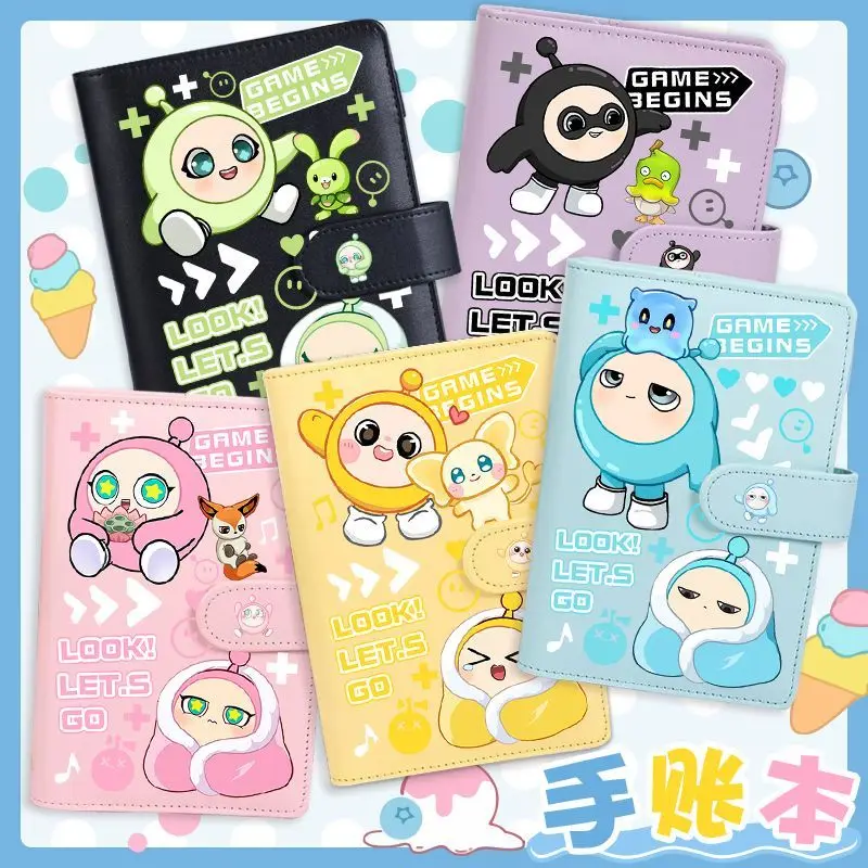 

custom. [Colorful Loose-Leaf] Cute Five Little Same Style Planner Notebook Loose-Leaf Binder Portable Diary Detachable Stude