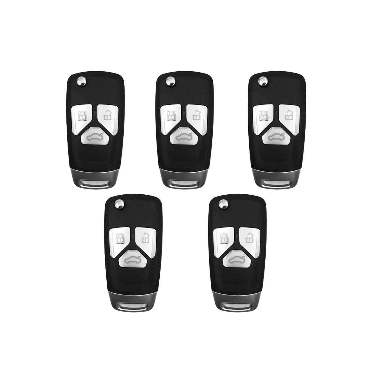 

KEYDIY NB27-3 KD Car Remote Key NB-Series 3 Button with Chips for Audi Style for KD900/KD-X2 KD MINI/ URG200 Programmer