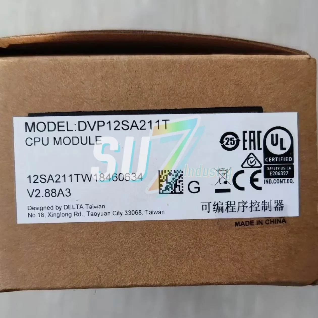 

DVP12SA211T DVP12SE11R PLC Module New In warehouse