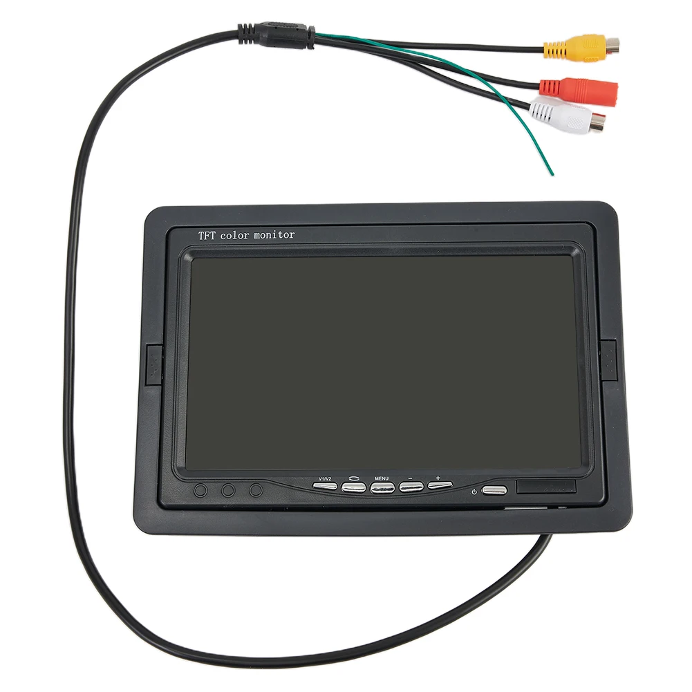 High Quality Replacement Car Monitor DC 12V/24V Observed PAL/NTSC 7 Inch Accessories Color TFT LCD Parking Aid