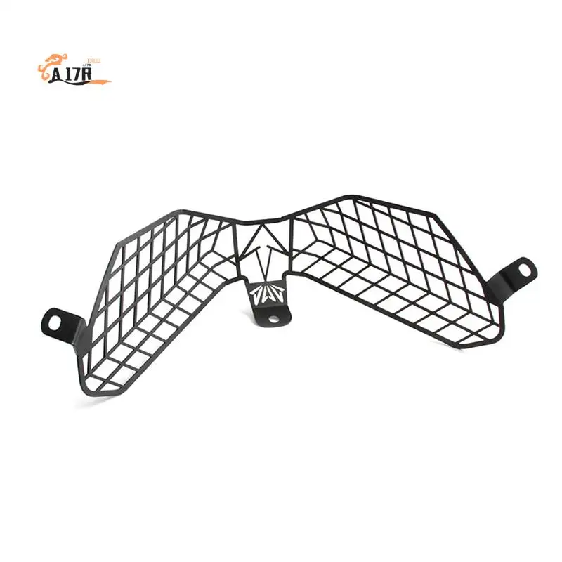 

A17R-Motorcycle Headlight Head Light Guard Protector Cover Protection Grill For QJMOTO QJ SRT750 SRT750X 750SRT SRT 750X