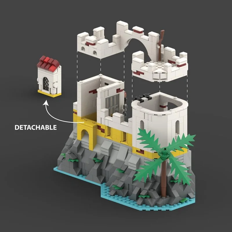 726pcs MOC Broadside S Brig Remake Piratesed Modelbouw Kerstcadeaus Blokken DIY Creatief Speelgoed Onderwijs Kinderen Verjaardag