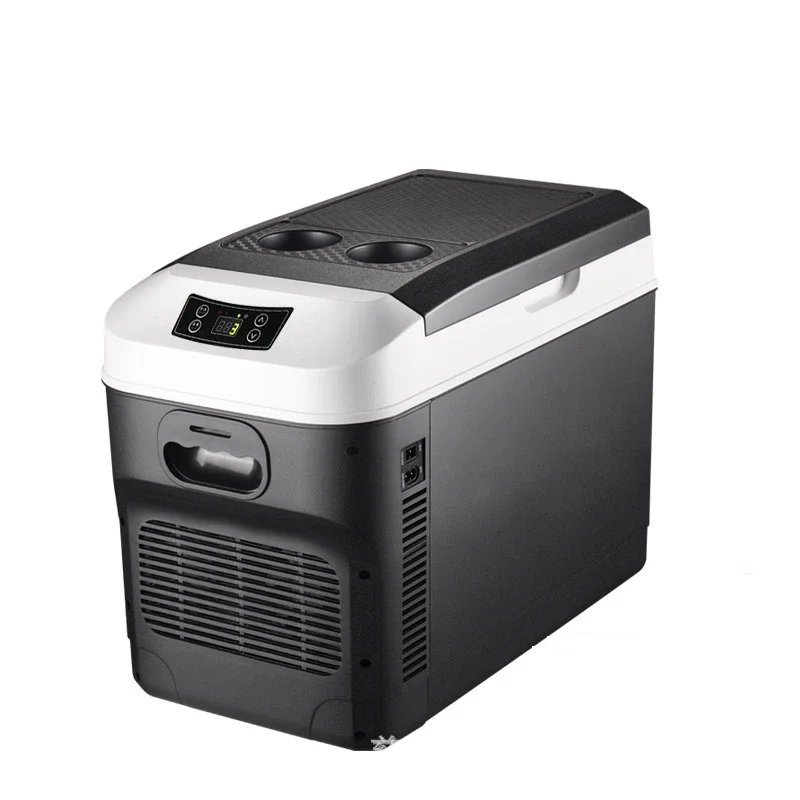 0~55 Degrees 20L Mini Refrigerator Fridges DC12/24V Car Home Drinks Cooler Heater Keep Warm Fresh for Outdoor Pinic Camping