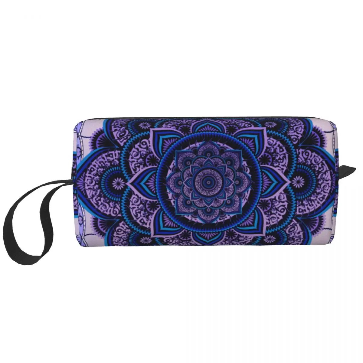 Poetics Mandala Cosmetic Bag Women Fashion Big Capacity Boho Makeup Case Beauty Storage Toiletry Bags