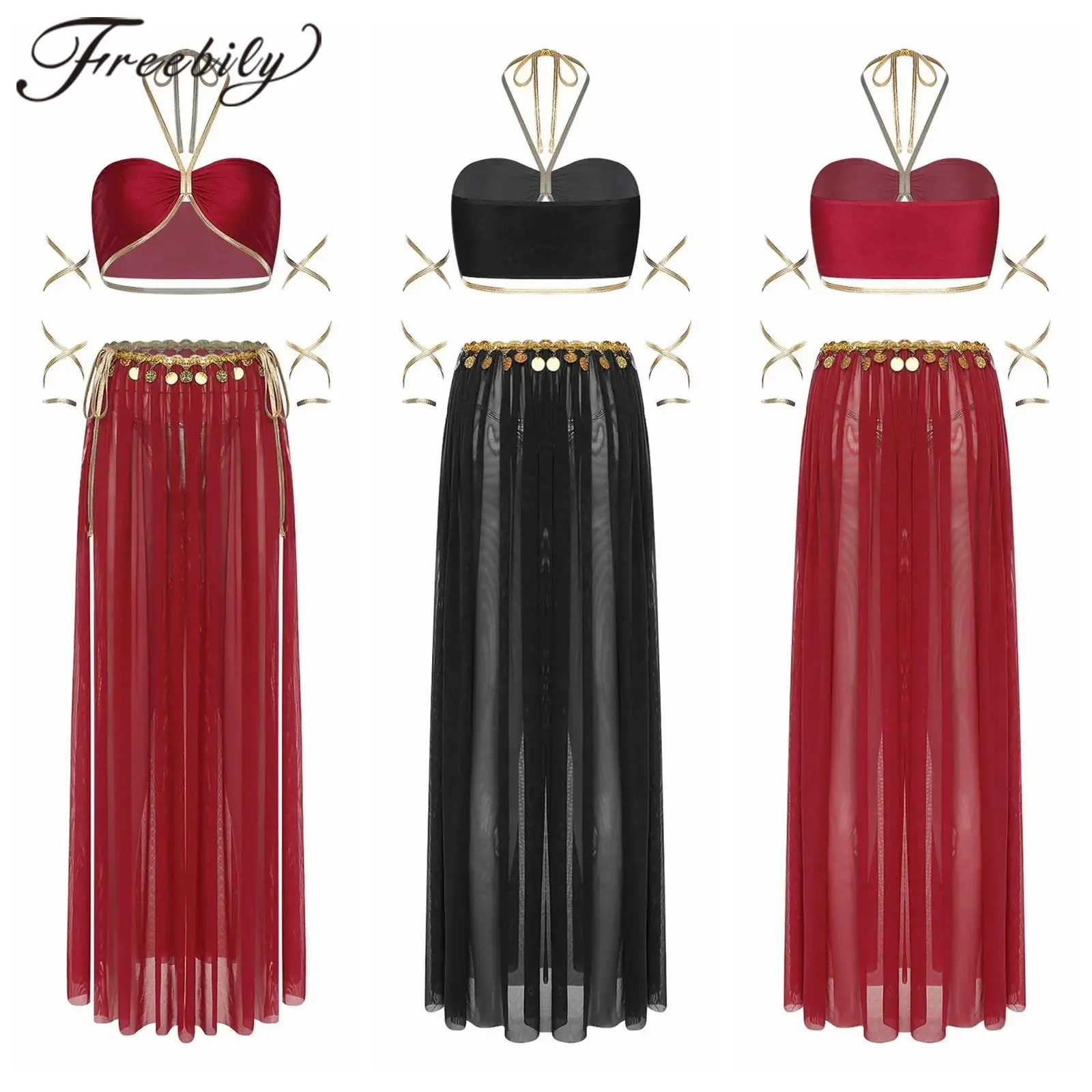 

Femme Rave Party Dancewear Oriental Performance Costume Women Indian Belly Ethnic Dance Outfits Carnival Festival Belly Dance