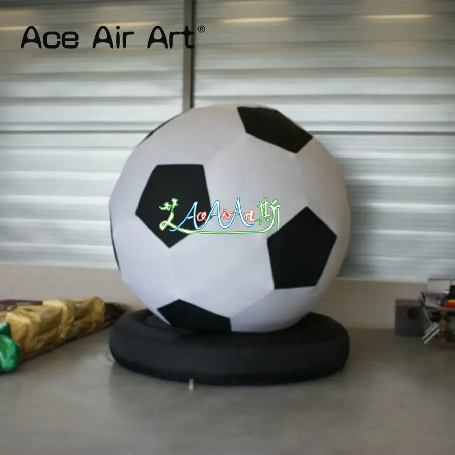 Inflatable Football Mode With Base For Trade Show/ Advertising/Decoration Made By Ace Air Art