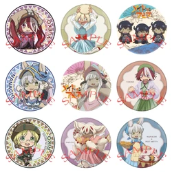 Anime Made In Abyss: The Golden City of the Scorching Sun Cos Riko Cosplay Cartoon Badge Brooch Pins Accessories Christmas Gifts