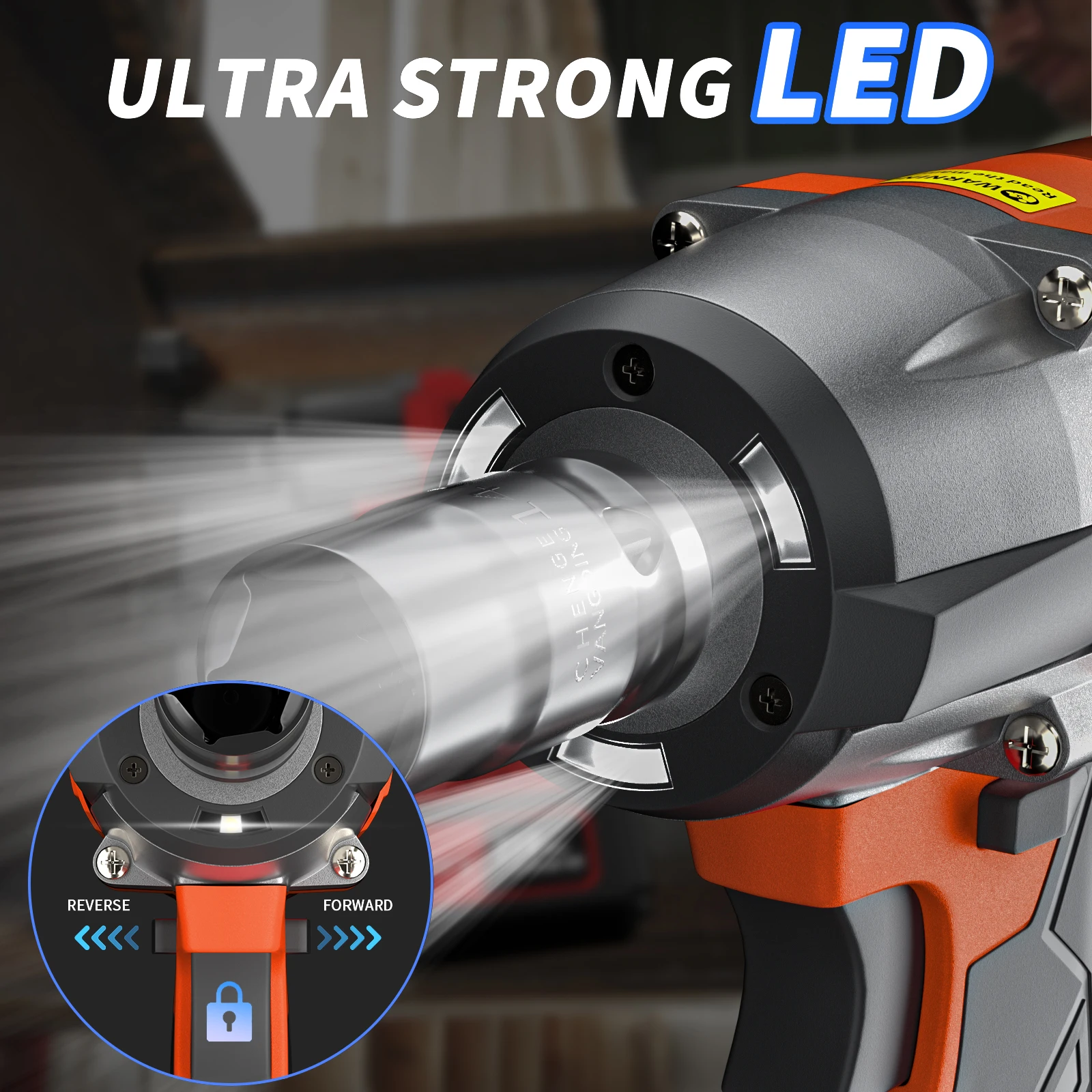 Accuschroevendraaier Boormachine Borstelloze slagmoersleutel Comboset 25+1 koppel 2 snelheden LED, verwijdergereedschap met opbergkoffer