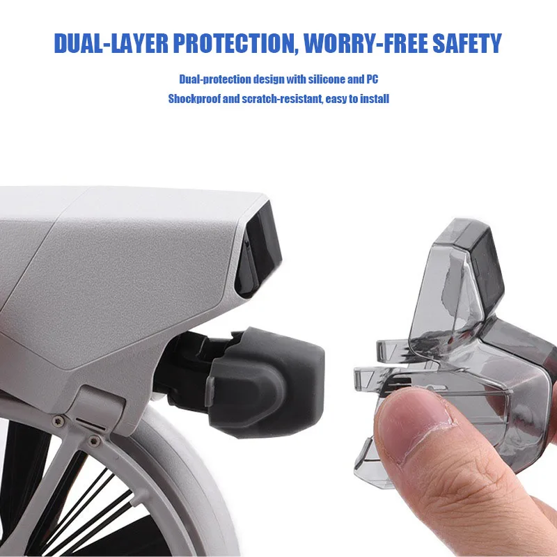 VOLODYMYR Lens Cap Gimbal Lock Cover for DJI Flip Drone Camera Protective Anti-Scratch Protector Shell Lens Fixer Accessory