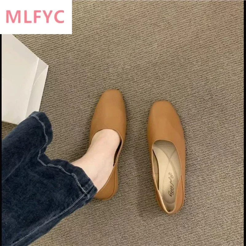 ZAPATOS DE TRABAJO cómodos de corte plano para mujer