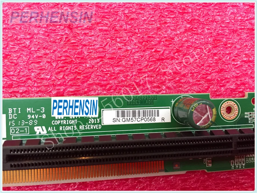 Genuine FOR DELL FOR PoweEdge R620 Riser Card 1 Slot PCI-e 3.0 X16 0WPX19 WPX19 Free Shipping