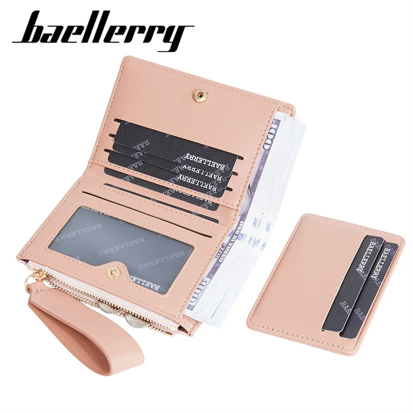 Contrast Color Bifold Wallet Thin Purse Day Clutch Bag Coin Pocket Money  Summer Slim Wallets Coin Purse Business Card Holder