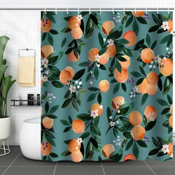 Waterproof Fabric Shower Curtain - Strong Draping Effect Hygienic Fine Texture Mold Proof Bathroom -7 180*180