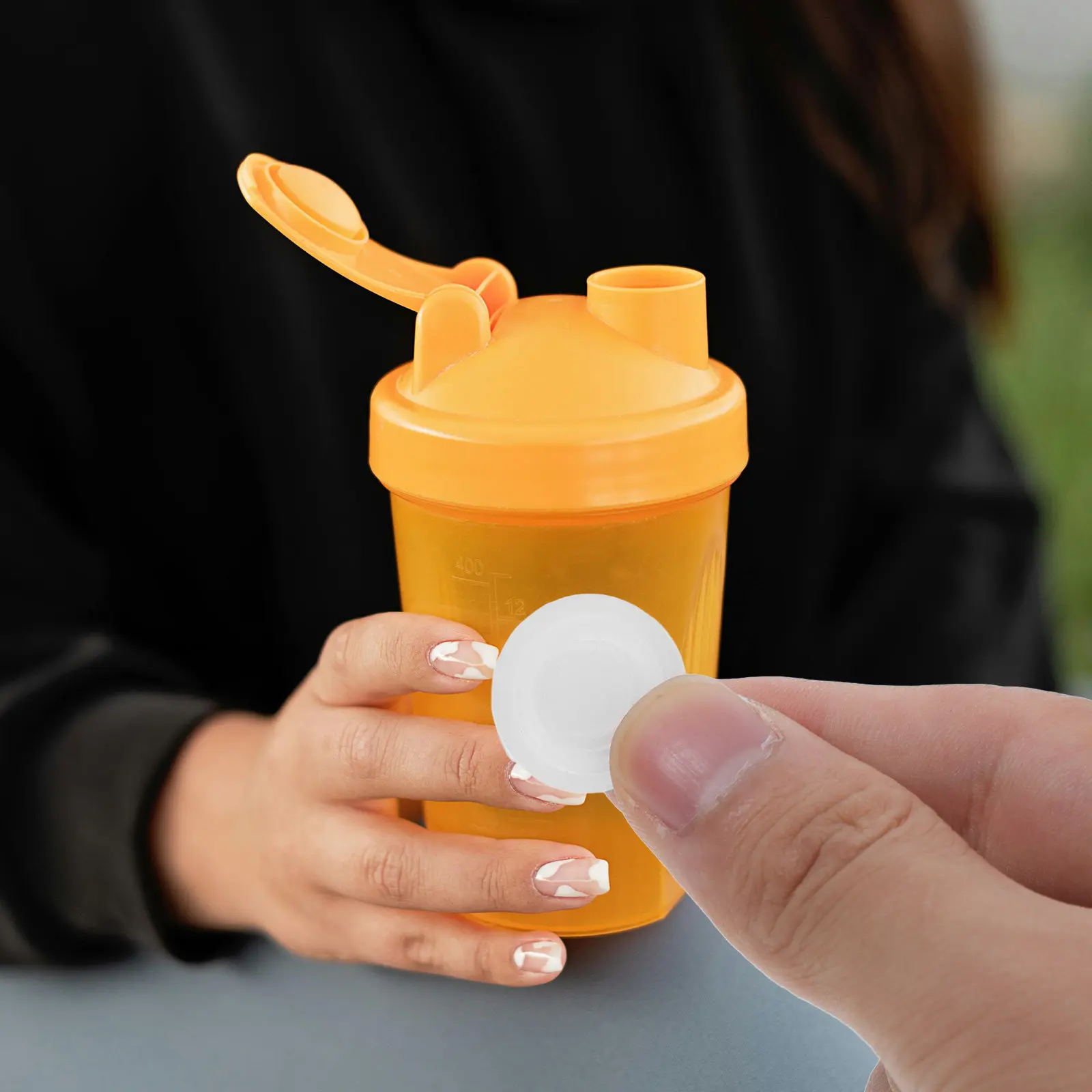 4Pcs Leakproof Silicone Water Bottle Stopper Replacement Caps Holder Cover for Insulated Bottle Lid Silicone Water Stopper view 3