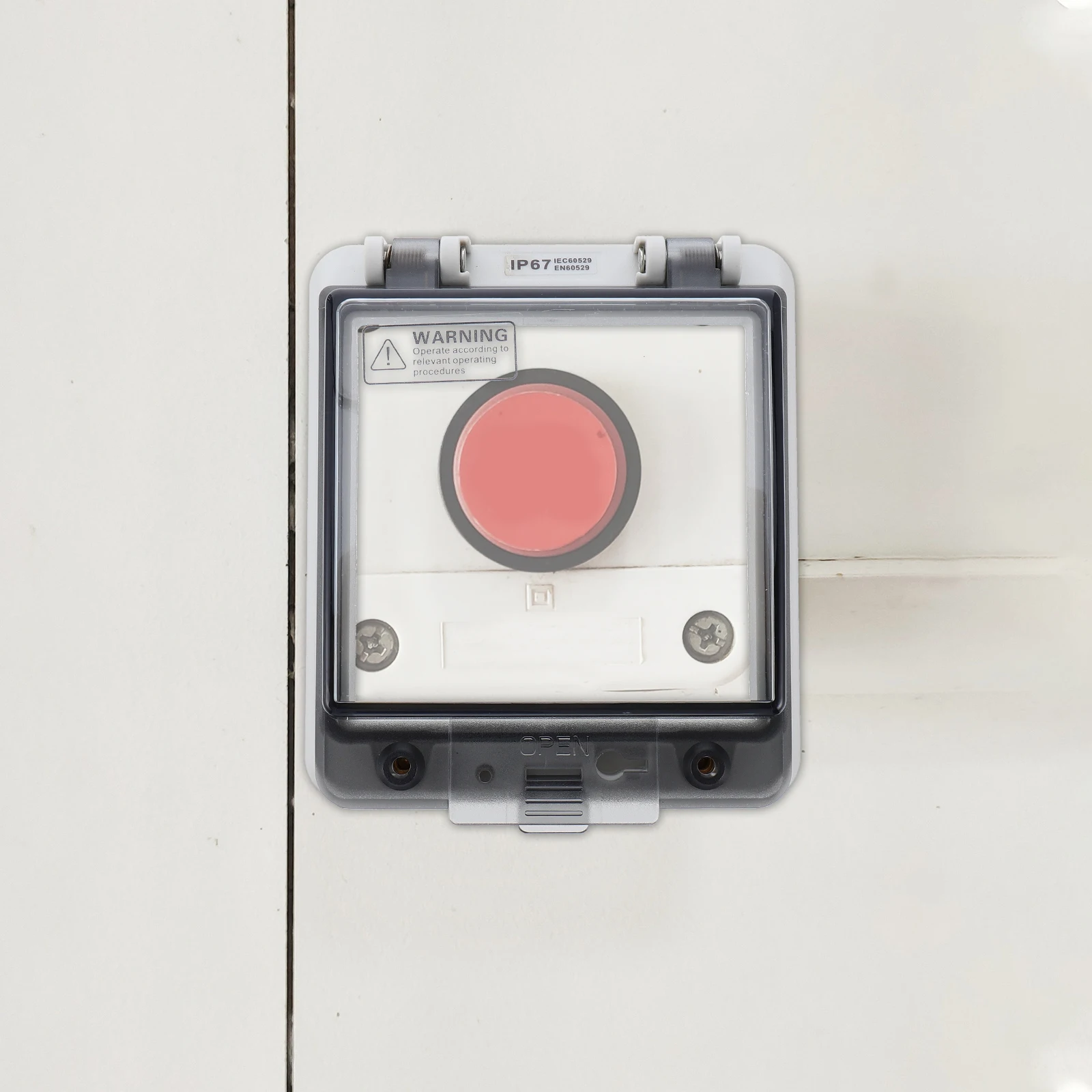 

5 Way Circuit Breaker Distribution Box Grey Cover Waterproof Switch Protection Window Electrical Car Door Boxes No Burrs Easy
