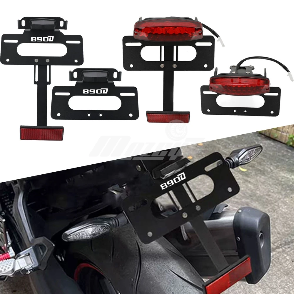 

Motorcycle License Plate Holder For 890Duke 890 Duke R 2020-2021-2022-2023 DUKE 890 GP 2022 Tail Tidy Fender Eliminator Kits