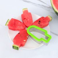 Watermelon Cutter Stainless Steel Cute Tree Design Cutting Watermelon Kitchen Gadgets Salad Fruit Slicer Cutter Tools
