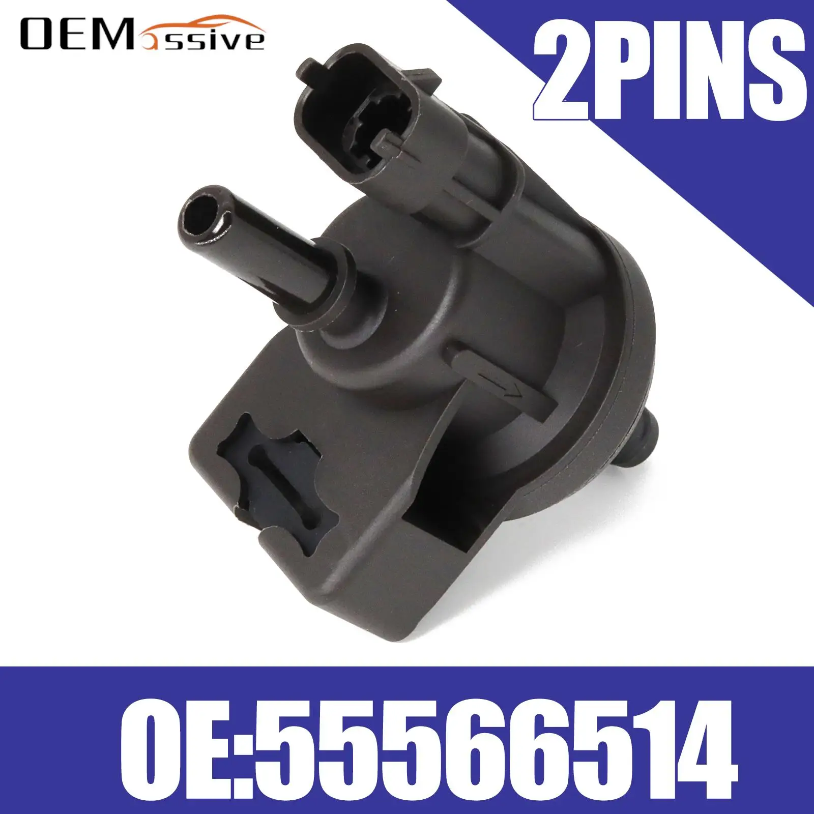 

Petrol Evaporation Purge Solenoid Valve For Chevrolet Aveo Chevy Trax Renault Clio Captur Vauxhall Adam Astra J Corsa D 55566514