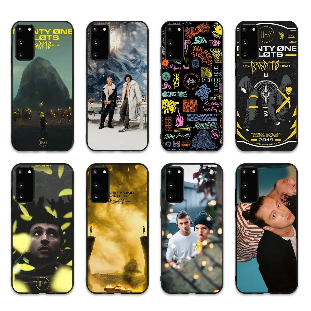 Band T-Twenty O-One P-Pilots Phone Case For Samsung S 9 10 20 21 22 23 30 23 24 plus lite Ultra FE S10lite Fundas