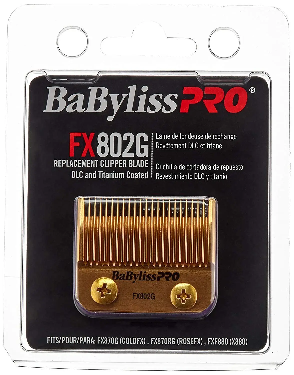 Cuchillas de repuesto profesionales para cortadora de pelo BaByIissPRO, FX707, FX802, Clip mágico inalámbrico, depiladora