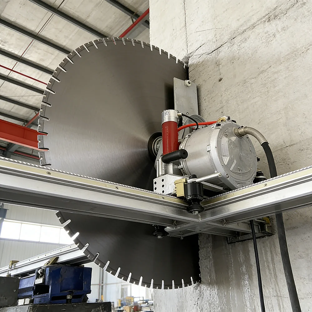 Diamond Blade Wall Saw Machine with Low Vibration Design for Precision Work in Sensitive Environments