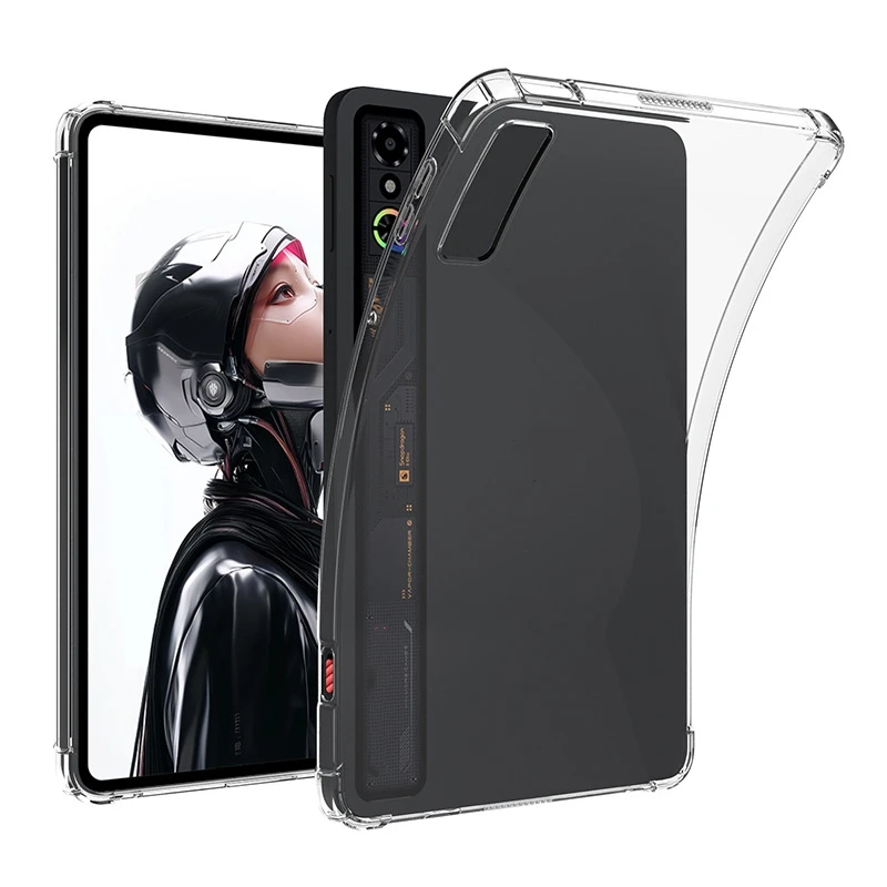 مناسب لجهاز لوحي الألعاب RedMagic Astra غطاء حماية شفاف مقاوم للغبار