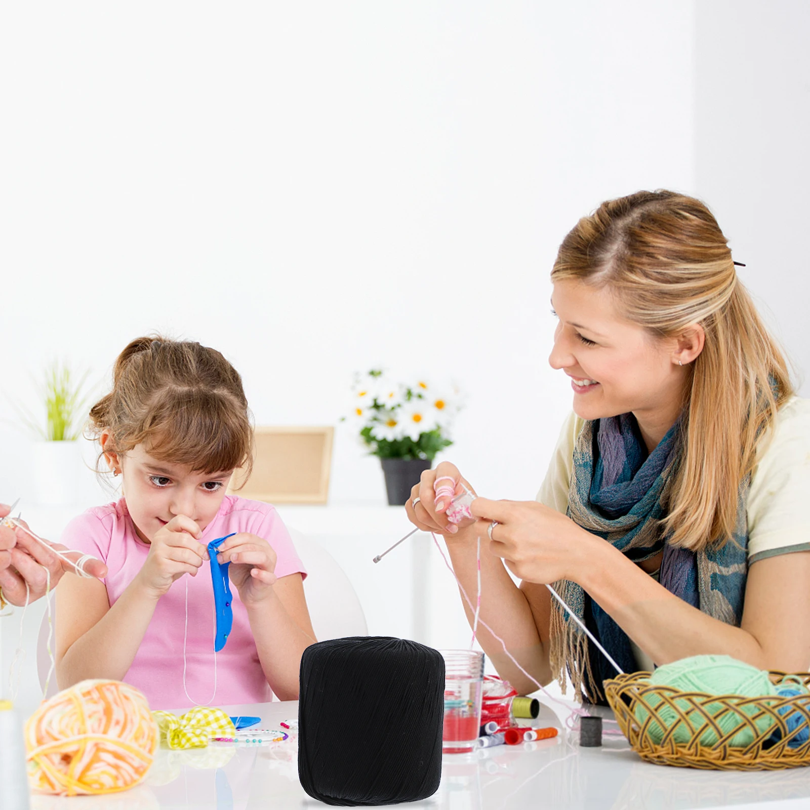 

1 Roll Cotton Cord Softer Knitting String Diy Craft Rope Handmade Braided Yarn Macrame Cotton Rope Fresh Comfortable Durable No