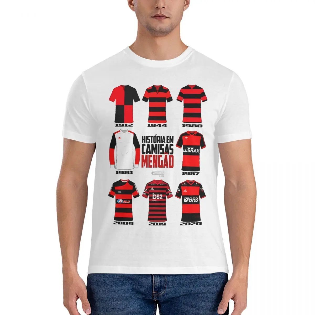 History In Shirts T-Shirts Men Flamengos Awesome 100% Cotton Tee Shirt O Neck Short Sleeve T Shirts New Arrival Clothes