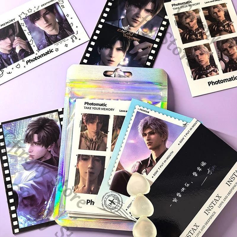 

Love and Deepspace Fiche Ambitus Collector's Edition Souvenir Random Card Anime Collect Stochastic Instant Camera Gift