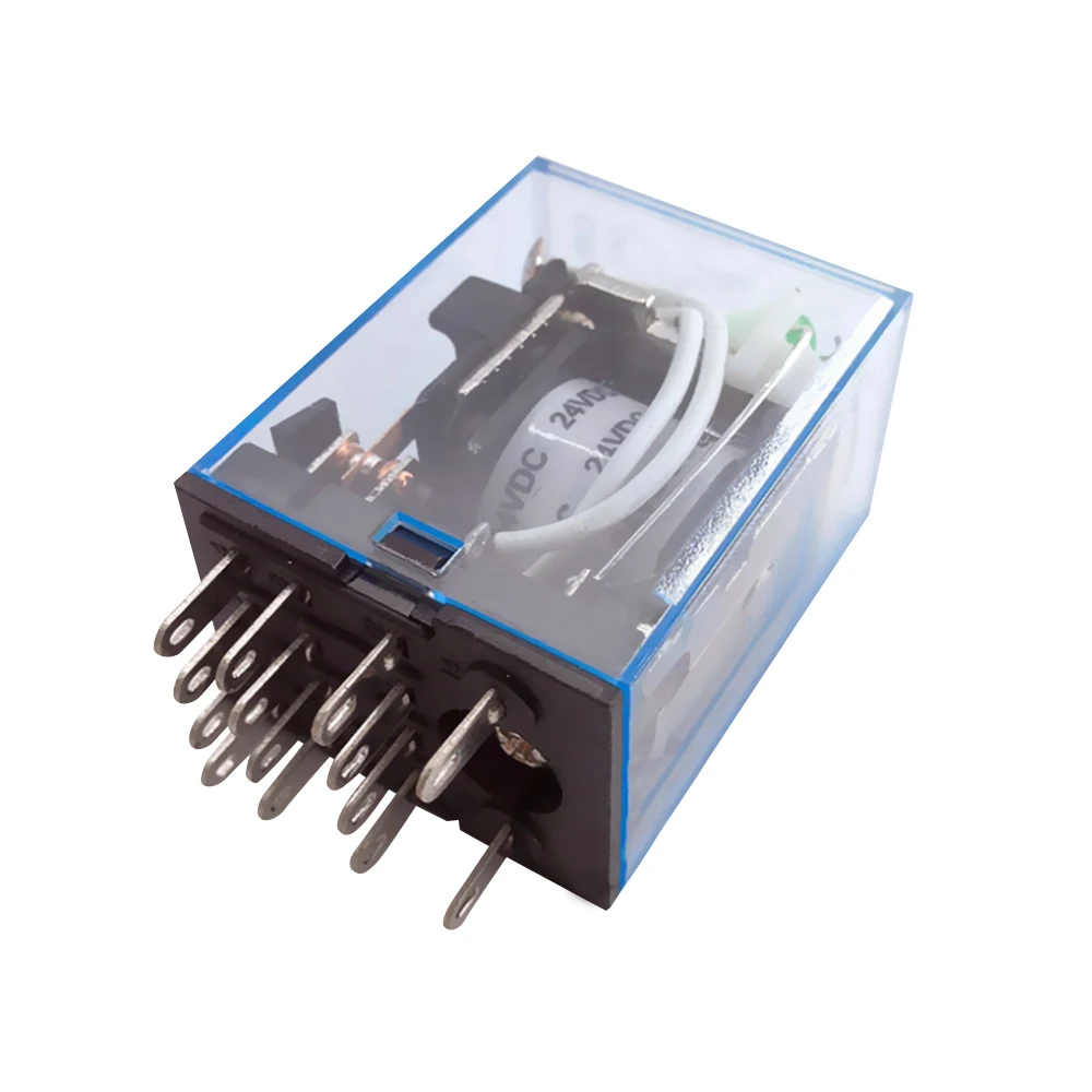 

MY4NJ HH54P DC12V DC24V AC220V 5A 220V Miniature Electromagnetic General Purpose Relay