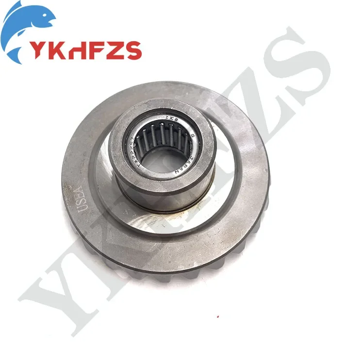 6D9-45560 6D9-45551 6D9-45571 مجموعة تروس لياماها أجزاء خارجية 4 السكتة الدماغية F50 F60 F90HP 25T 25T 11T 6D9-45560-10-00