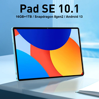 Global Version Pad SE Tablet 10.1 Inch Android 13 Snapdragon 8gen2 16GB+1024GB 10000mah 5G Dual SIM WIFI Original Redim Tab Mi