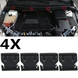 Cowl Scuttle Panel Trim Clips Metal Clamp Front Below Windscreen For Ford B-Max 2012-2023 C-Max 2007-2019 Ecosport 2012-2023