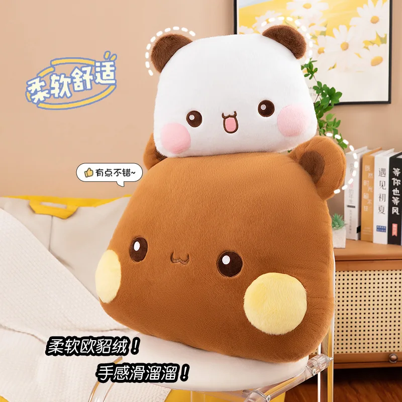 

Cute Big Head Plush Pillow Soft Stuffed Bear Doll Throw Pillow For Home Living Room Decor Claw Machine Wholesale Plush Toy