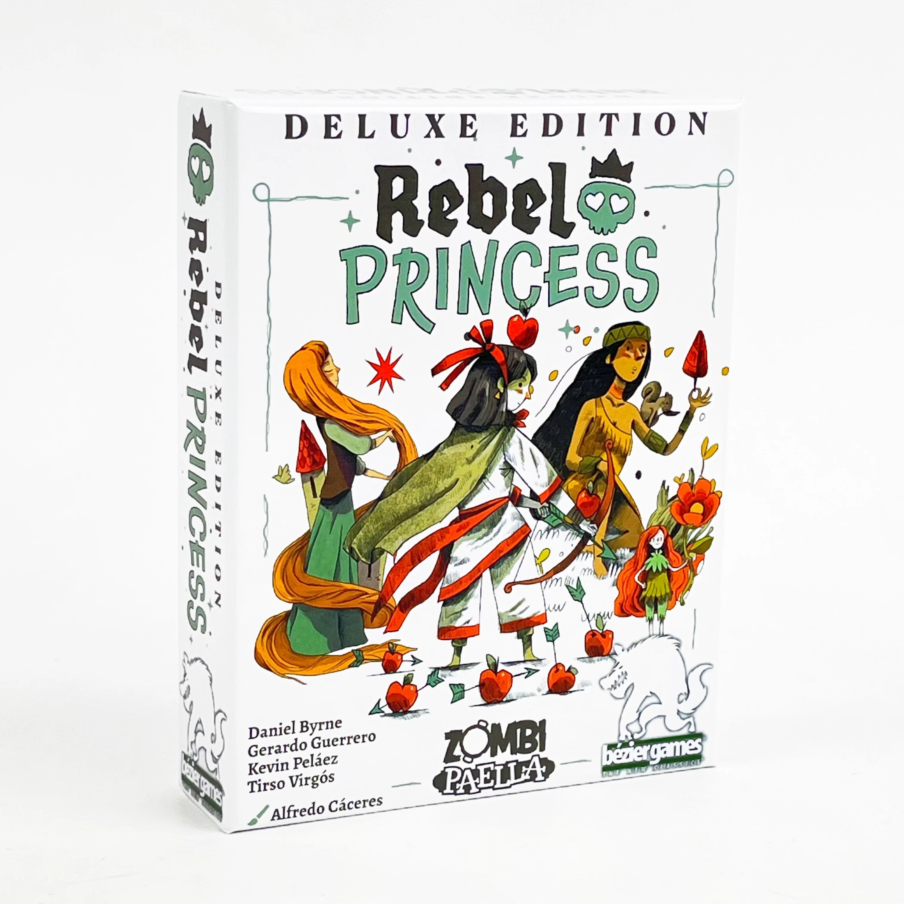 

REBEL PRINCESS Deluxe Edition Board Card Game - CLASSIC TRICK-TAKING FOR 3-6 PLAYERS! Ultimate Family Party Game