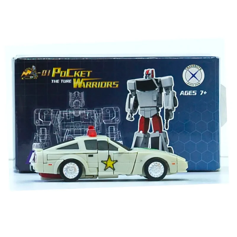 【Spot Goods】Transformed Toys X-Transbots Pocket Warriors MX-mini01 Guaroian Fuzz Streetwise Small Defensor Action Figure Toy