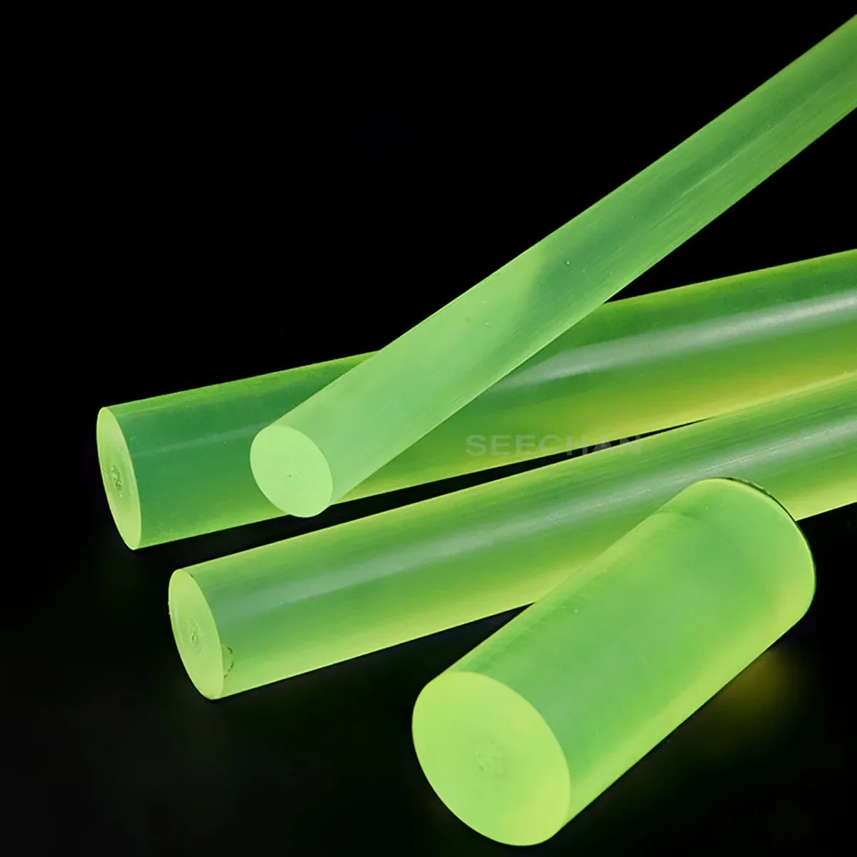 1Pcs Length 500mm Solid PU Polyurethane Rod Diameter 2/3/4/5/6/8/10 - 55mm Hardness 80A Shore Elastic Stretch Sticks Plastic Rod