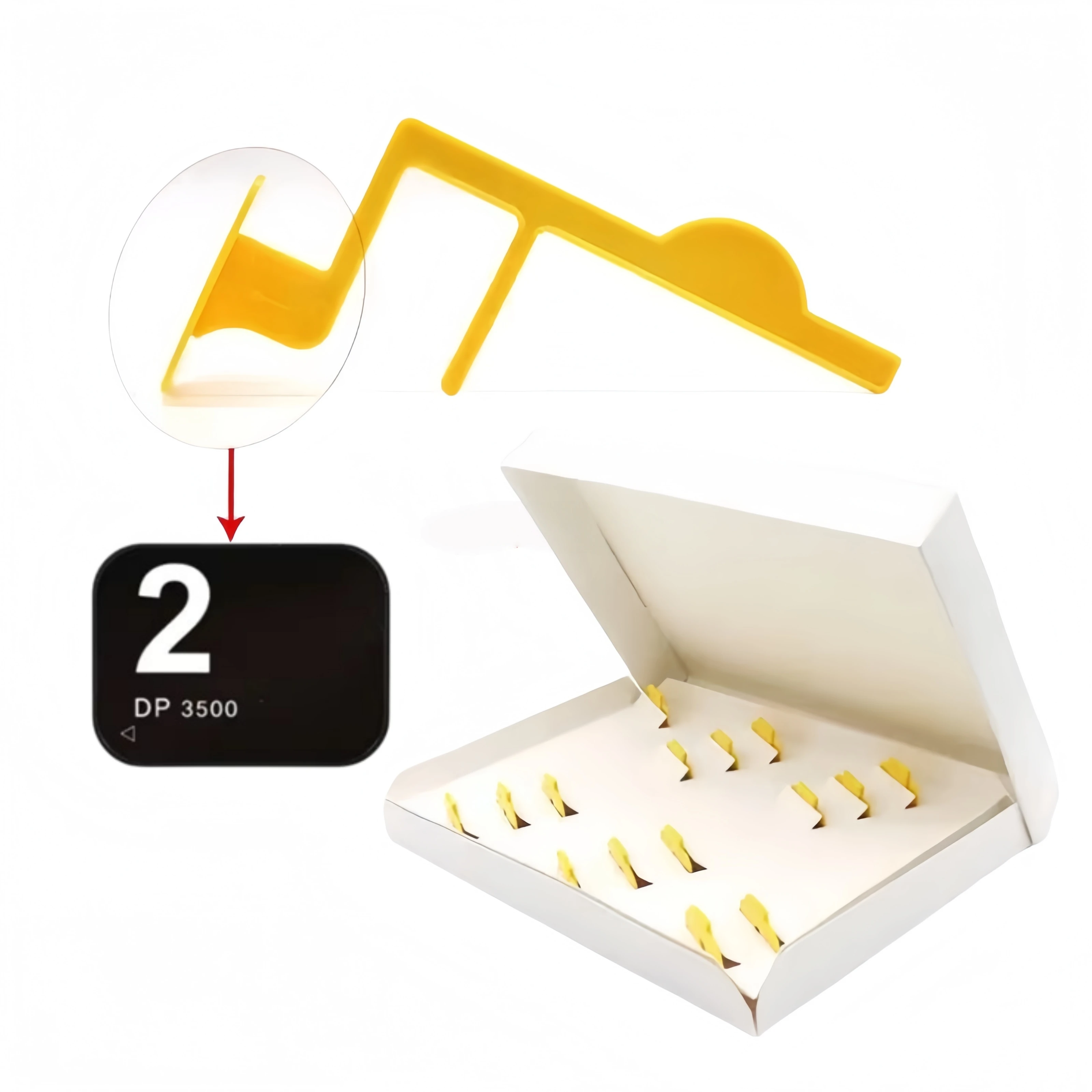 

15Pcs/Set Bite Film Holders Dental Digital X Ray Bite Holder Positioner Plastic X-Ray Film Holders Dentistry Imaging System